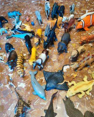 Scatola di giochi animali per bambini + Dinosauro 