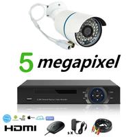 Kit 4ch 5mpx Videosorveglianza AHD 48 led FullHD F