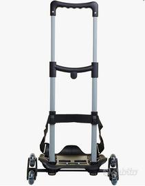 Carrello porta zaino a tre ruote 