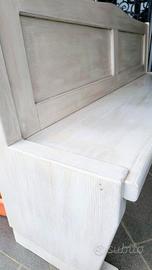 Panca in rovere artigianale