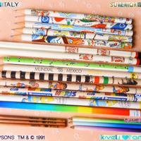 Vintage LOTTO di 20 MATITE LACCATE collezione NEW