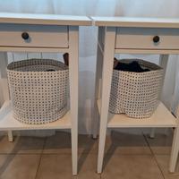 Coppia di comodini HEMNES IKEA