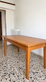 Tavolo rettangolare in legno 160x80 cm