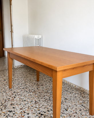 Tavolo rettangolare in legno 160x80 cm
