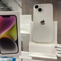 iPhone 14 Bianco 256GB Batteria 100% Con Scatola