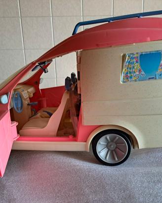 CAMPER BARBIE MATTEL HOLIDAY 2001