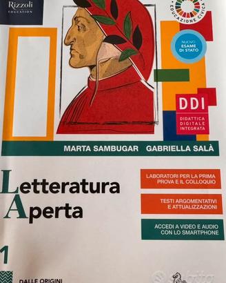 Libro “Letteratura Aperta 1”