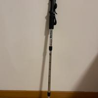 Bastone da trekking telescopico antishock