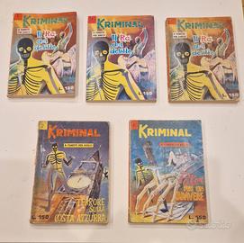 Kriminal n° 1 - 2 - 4 originali