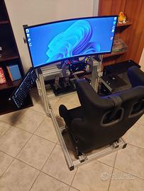 Postazione Sim Racing: Simagic M10 + Pedali + ...