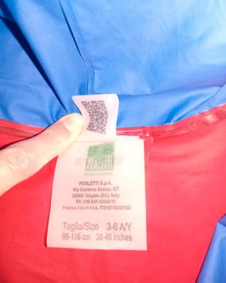 Impermeabile bambini "Perletti"