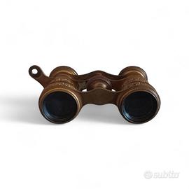 Binocolo da Teatro Antico in Ottone e Madreperla 