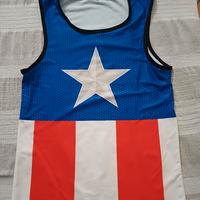 canottiera palestra capitan America Heros Marvel