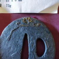 tsuba originale giapponese epoca edo certificata