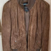 Giacca in pelle scamosciata "Censured Dept"