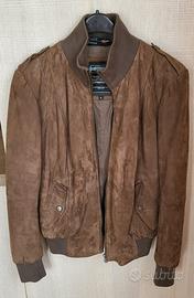 Giacca in pelle scamosciata "Censured Dept"