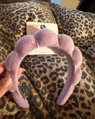 Cerchietto glamour rosa