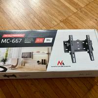 Staffa TV VESA fissa 23" - 42" con tilt -/+ 12º