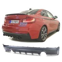 DIFFUSORE BMW F22 F23 LOOK M PERFORMANCE NERO OPAC