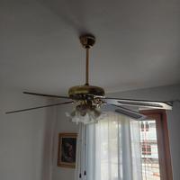 Lampadario ventilatore