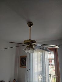 Lampadario ventilatore