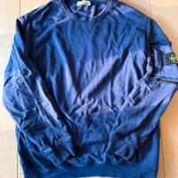 Felpa Stone Island Blue Navy Tg XXL