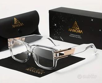 Occhiali Vintage Quadrati RANORA – Uomo/Donna