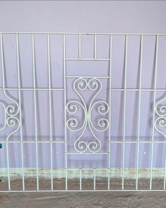 Inferiata decorata 150 x 290 già smontata