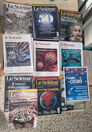 42 numeri della rivista "Le scienze" in blocco