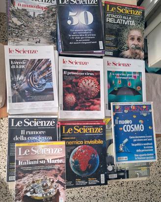 42 numeri della rivista "Le scienze" in blocco