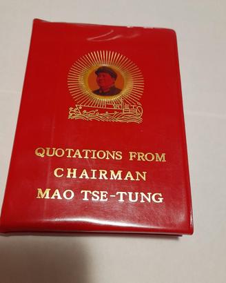 LIBRO ROSSO DI MAO LINGUA INGLESE
