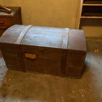 Baule d’epoca in legno