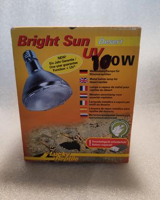 lampadina per rettili 100W , E27 , 6000k