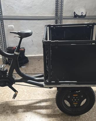 xcyc bici cargo usata poso con cassone