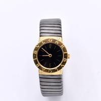 bulgari bvlgari orologio tubogas acciao e oro