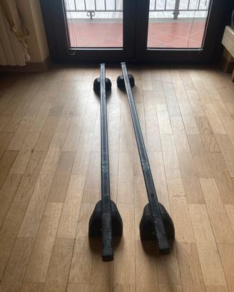Barre THULE - piedi 753000 + barre quadrate