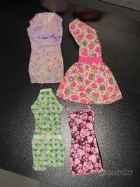 Lotto 4 abiti Barbie vintage & modern anni '90-'10