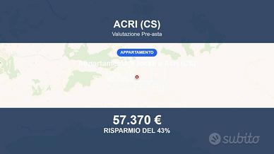 Immobile in asta di 243 m² a Acri