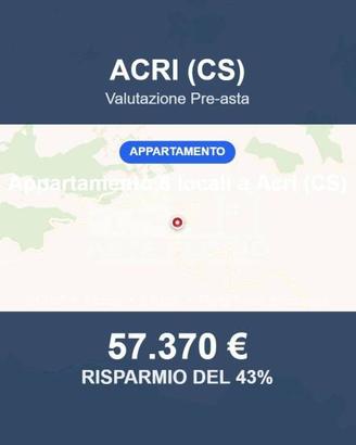 Immobile in asta di 243 m² a Acri