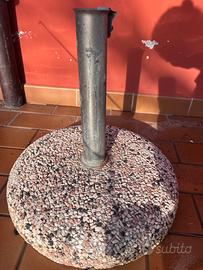 Piedistallo basamento  per ombrelloni