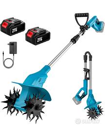 Piccola motozappa elettrica a batteria