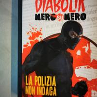 Fumetto Diabolik nero su nero