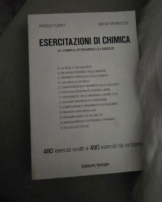 Libro Esercitazioni Di Chimica 1986 ,Clerici