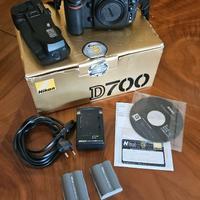 Nikon d700 Nital con impugnatura