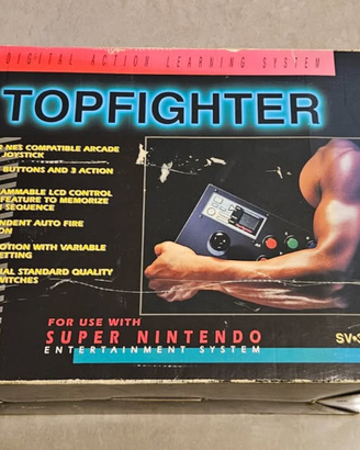 Arcade Joystick Top Fighter SV-338 SNES boxato