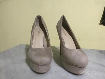 Scarpe con plateau numero 40