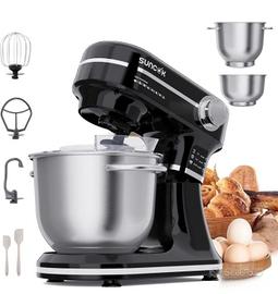 Impastatrice Planetaria 1500W ciotole inox NUOVA