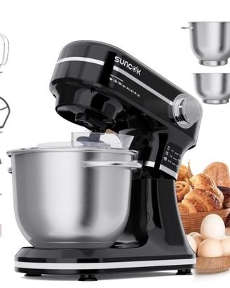 Impastatrice Planetaria 1500W ciotole inox NUOVA
