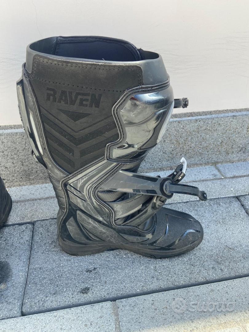 Stivali Cross Raven Commander Neri - Accessori Moto In vendita a Napoli