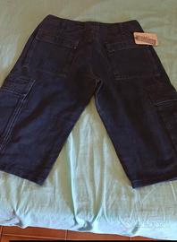 pantalone bermuda uomo grigio.